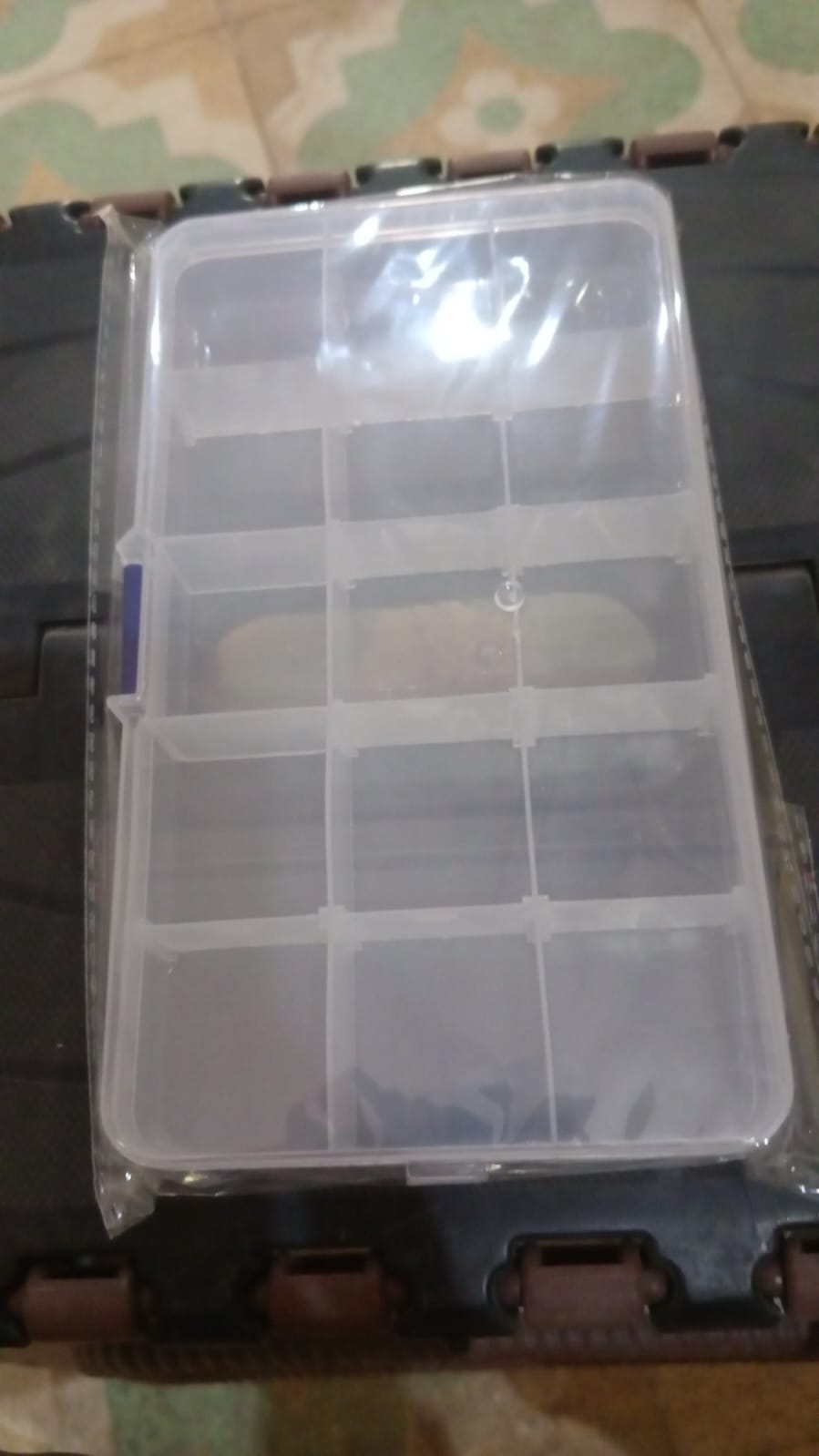 12912 15 Grids Jewelry Organizer Plastic Jewelry Organizer Box Clear Jewelry Organizer Box Plastic Bead Organizers with Adjustable Dividers for Herbs Pills Bead, Jewelry, and Other Small Item (1 Pc) 12912 15 Grids Jewelry Organizer Plastic Jewelry Organizer Box Clear Jewelry Organizer Box Plastic Bead Organizers with Adjustable Dividers for Herbs Pills Bead, Jewelry, and Other Small Item (1 Pc)